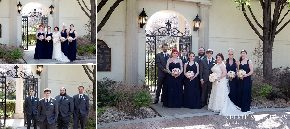 Grosse Pointe war memorial wedding